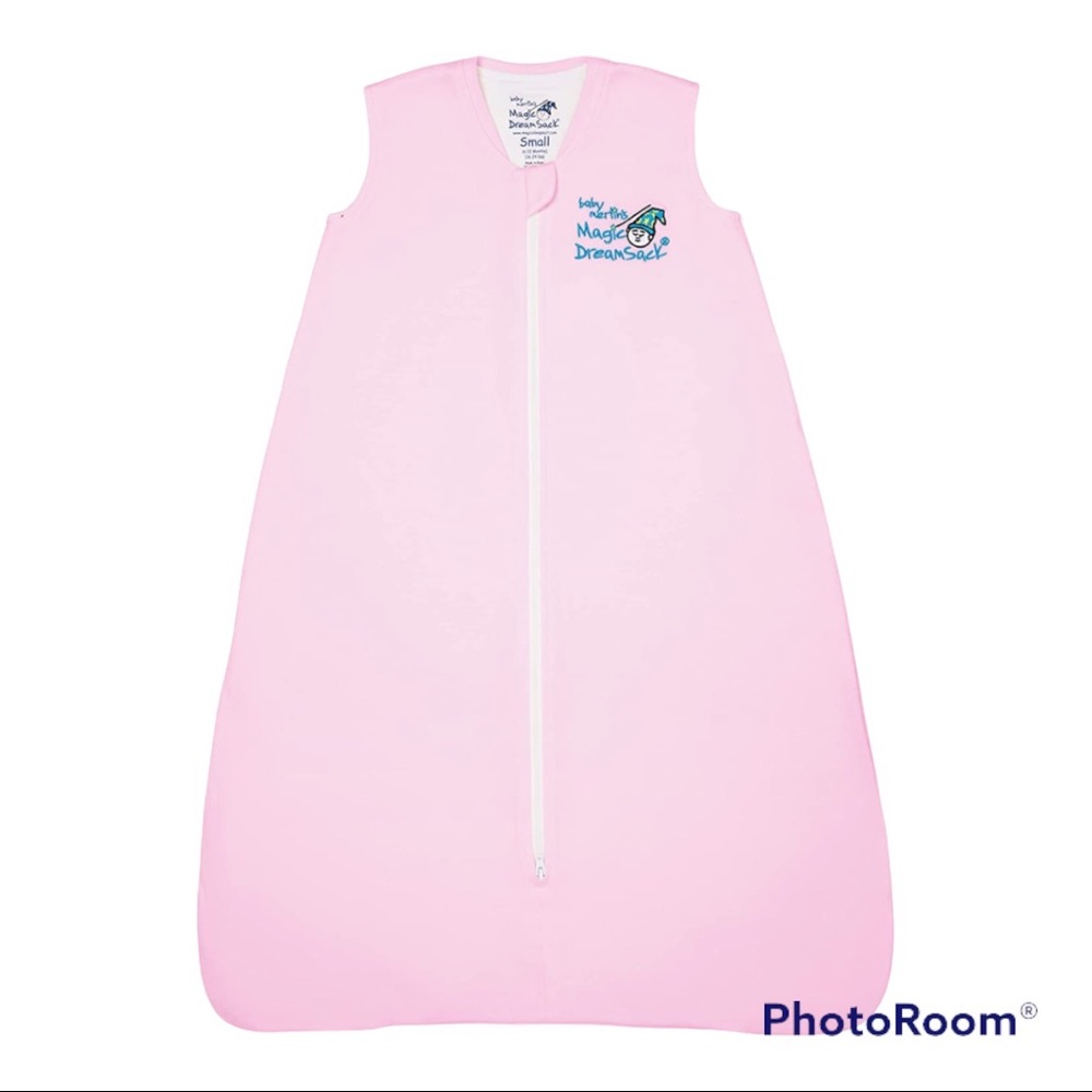Baby Merlin's Magic Dream Sack -Wearable Blanket - Snuggle Pink